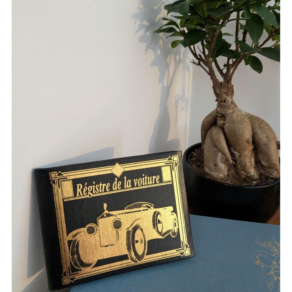 Vintage Avon Car Log Book 1993, Vehicle Mileage Record Book, Retro Car Journal